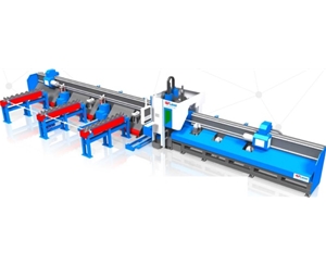 三卡盤半自動上料切管機